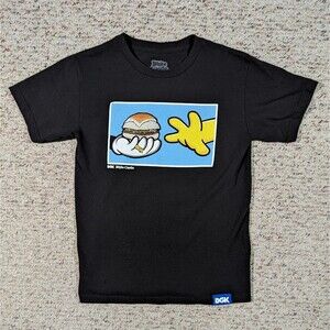 White Castle DGK T-Shirt Pass The Crave Mens SMALL Skater Tee 2021